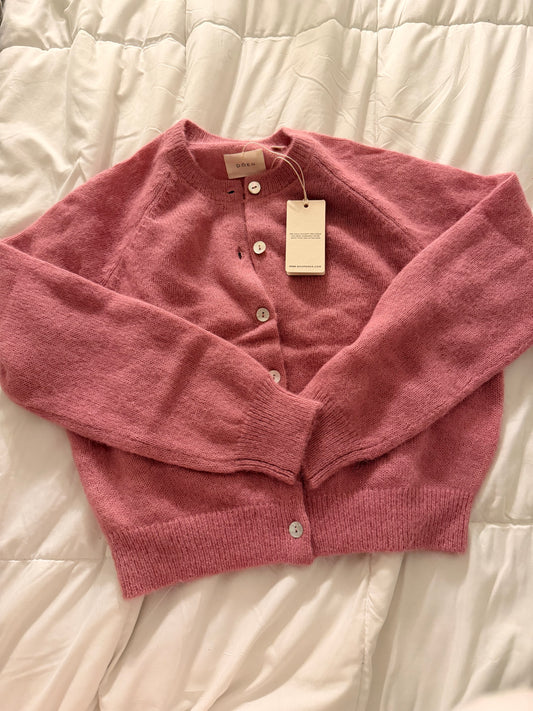 Doen Rose Pink Cardigan