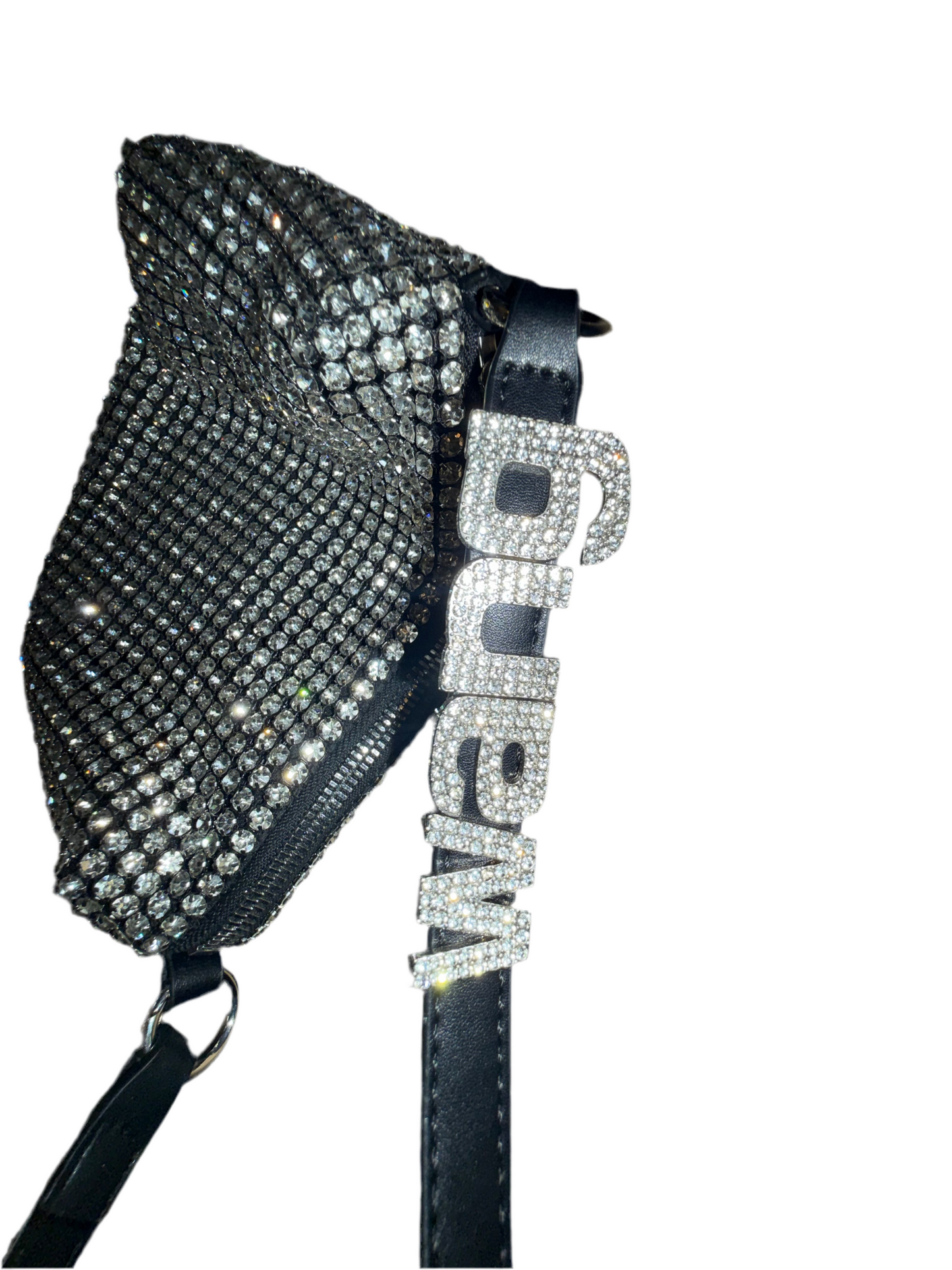 RARE Alexander wang logo crystal embellished mini heiress bag