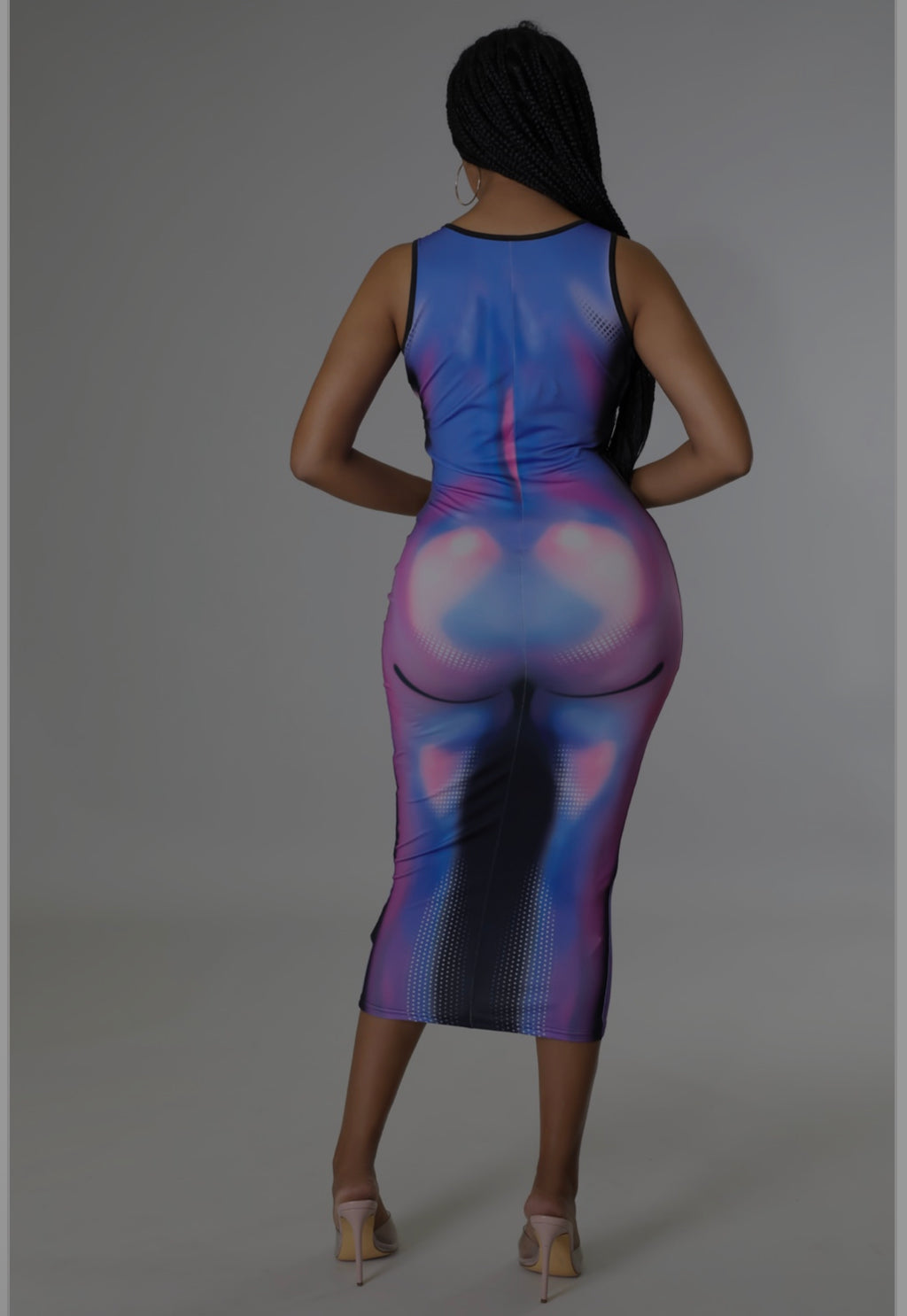Perfect body outline dress